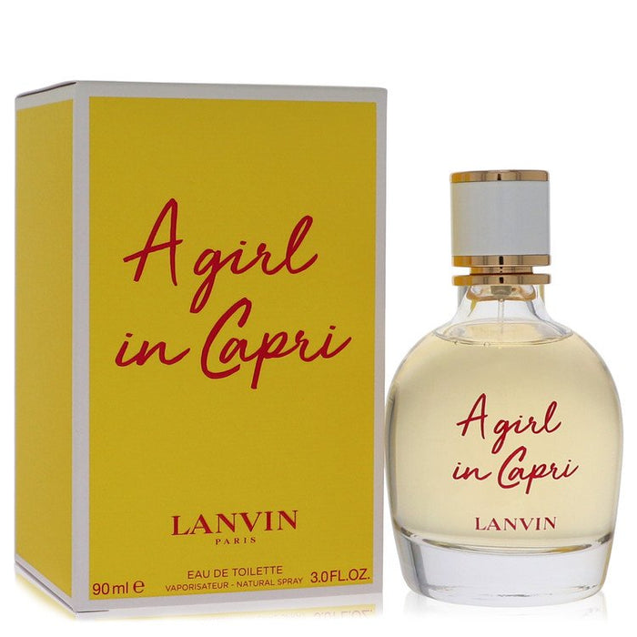 A Girl in Capri by Lanvin Eau De Toilette Spray 3 oz for Women by Avera Group