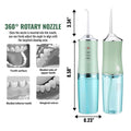 Professional Cordless Rechargeable 3 Modes Water Flosser Dental Oral Irrigator, Braces Cleaner by DailySale