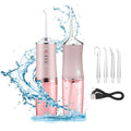 Professional Cordless Rechargeable 3 Modes Water Flosser Dental Oral Irrigator, Braces Cleaner by DailySale
