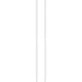 Alera Stackable Posts For Wire Shelving, 36 "High, Black, 4/Pack