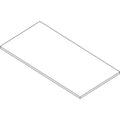 Alera Reversible Laminate Table Top, Rectangular, 71.5 x 29.5, Medium Cherry/Mahogany