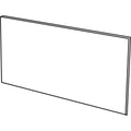 Alera Tackboard For Alera Valencia Series Storage Hutch, 43.13w x 0.5d x 14h, Charcoal