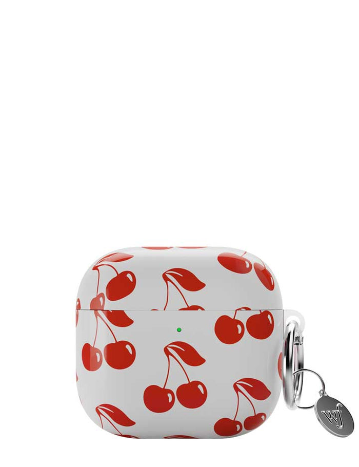 American Cherries AirPods Case by Wildflower Cases