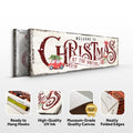 Family Welcome To Christmas Sign II by Tailored Canvases