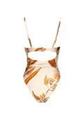 Andrea Iyamah Tiaca One Piece Swimsuit - Eucalyptus - Size Small by Vanessa Jane