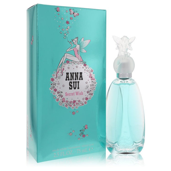 Secret Wish by Anna Sui Eau De Toilette Spray 2.5 oz for Women by Avera Group