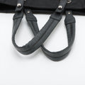 Chanel Paris Biarritz PM Coating Canvas Tote bag Black Silver Metal Fittings 12234711 #2484 by Bolt Boutique