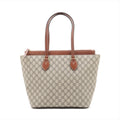 Gucci GG Supreme Linea A Zip Tote bag Beige #2507 by Bolt Boutique