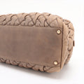 Chanel Bubble Quilt Lambskin Chain Shoulder Bag Beige Gold Metal Fittings 12 Series #2600 by Bolt Boutique