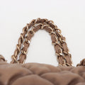 Chanel Bubble Quilt Lambskin Chain Shoulder Bag Beige Gold Metal Fittings 12 Series #2600 by Bolt Boutique