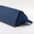 Celine Trapeze Leather & Suede 2 Way Handbag Blue #3266 by Bolt Boutique