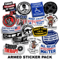 Armed Sticker Pack by Armed American Supply