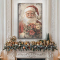 Vintage Christmas Santa Claus Wall Art by Tailored Canvases