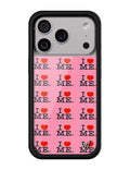 I Heart Me | Pink iPhone Case by Wildflower Cases