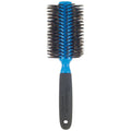 Azzurro Wood Barrel Round Boar Bristle Hair Brush by Pasteur Pharmacy