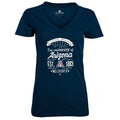 Levelwear NCAA Arizona Wildcats Women Anthem Entice V-Neck T-Shirt, Size Large by Vanessa Jane