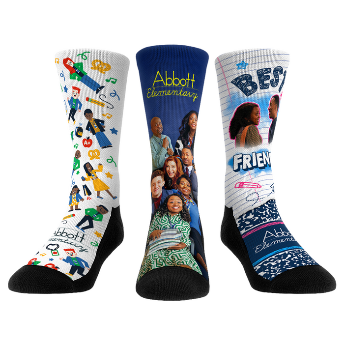 Abbott Elementary - 3-Pack by Rock 'Em Socks