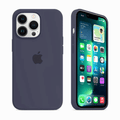 iPhone Silicone Case (Midnight Blue) by Vogueen