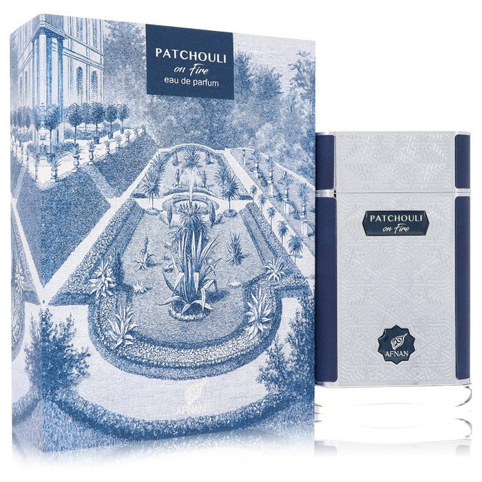 Afnan Patchouli On Fire by Afnan Eau De Parfum Spray (Unisex) 2.7 oz for Men by Avera Group