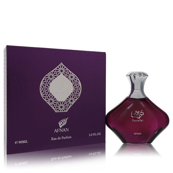 Afnan Turathi Purple by Afnan Eau De Parfum Spray 3 oz for Women by Avera Group