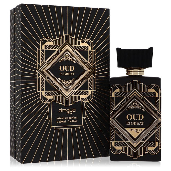 Afnan Noya Oud is Great by Afnan Eau De Parfum Spray (Unisex) 3.4 oz for Women by Avera Group