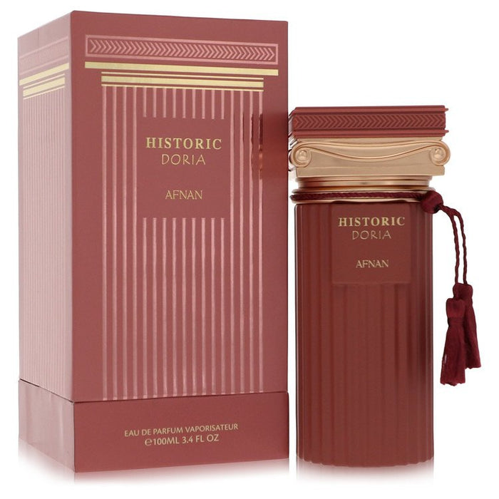 Afnan Historic Doria by Afnan Eau De Parfum Spray (Unisex) 3.4 oz for Men by Avera Group