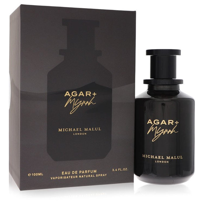 Michael Malul Agar + Myrrh by Michael Malul Eau De Parfum Spray (Unisex) 3.4 oz for Men by Avera Group