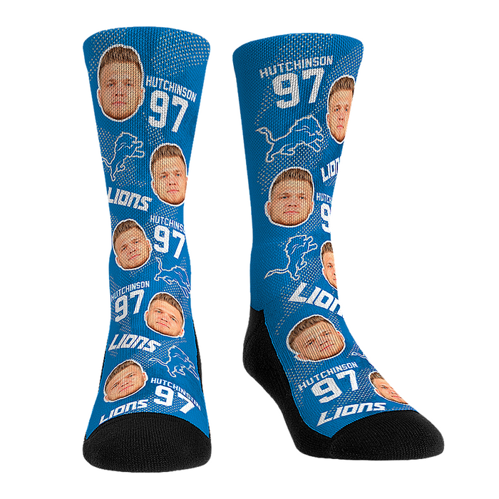 Aidan Hutchinson - Detroit Lions - Football Guy by Rock 'Em Socks