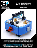Custom Air Hockey Table 52-Piece Building Set made from LEGO parts - B3 Customs by B3 Customs