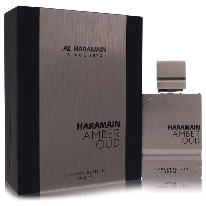Al Haramain Amber Oud Carbon Edition by Al Haramain Eau De Parfum Spray (Unisex) 3.4 oz for Men by Avera Group