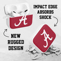 Alabama Crimson Tide HDX Apple Airpods Pro 1 & 2 Case Cover by Affinity Bands