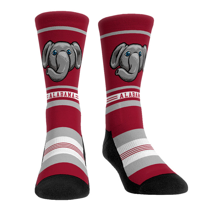 Alabama Crimson Tide - Game Face Mascot by Rock 'Em Socks