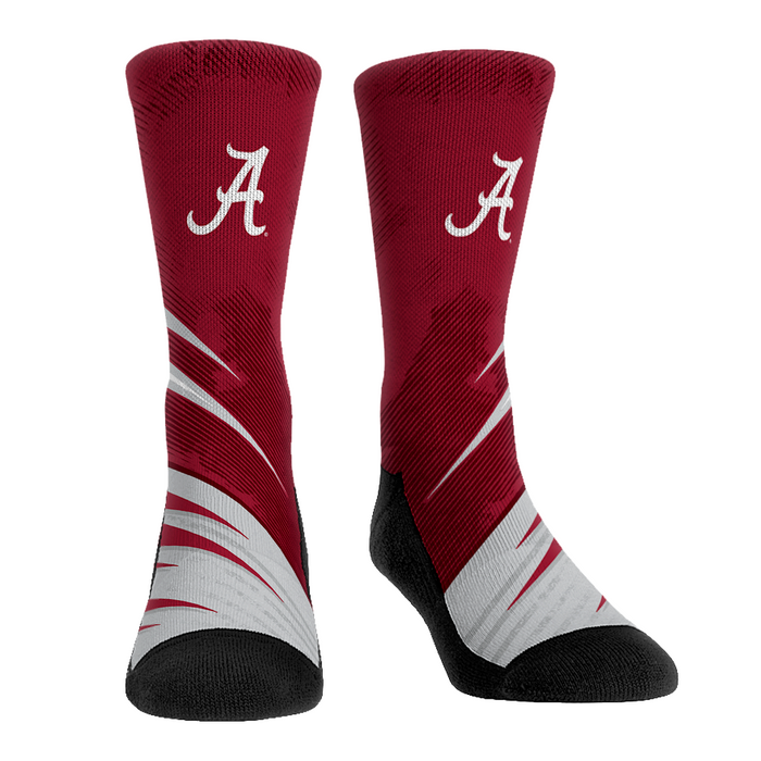 Alabama Crimson Tide - Slash Slant by Rock 'Em Socks