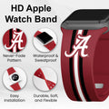 Alabama Crimson Tide HD Apple Watch Band by Affinity Bands
