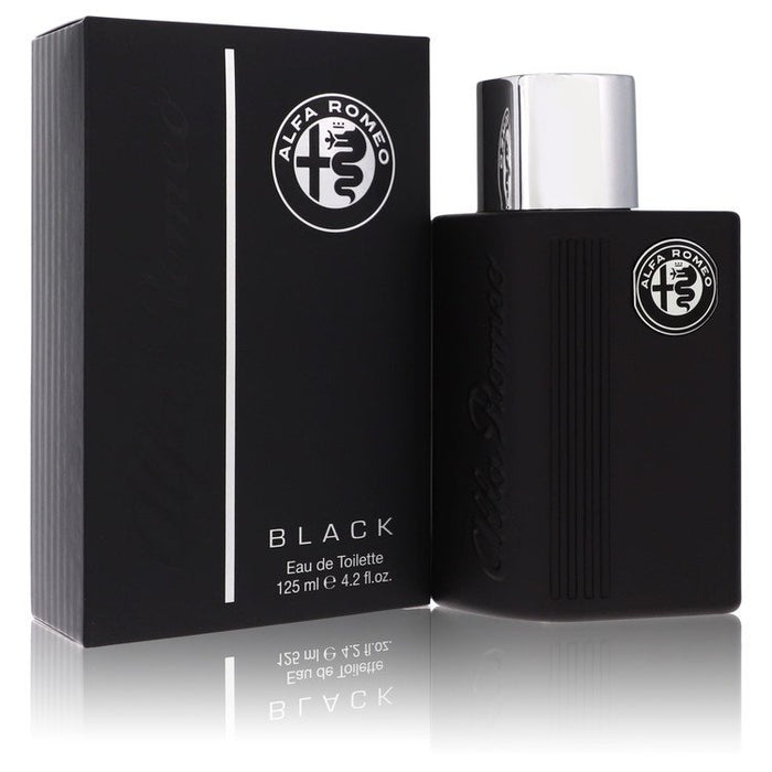 Alfa Romeo Black by Alfa Romeo Eau De Toilette Spray 4.2 oz for Men by Avera Group
