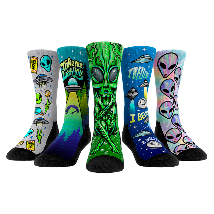 Alien Bundle 5-Pack by Rock 'Em Socks
