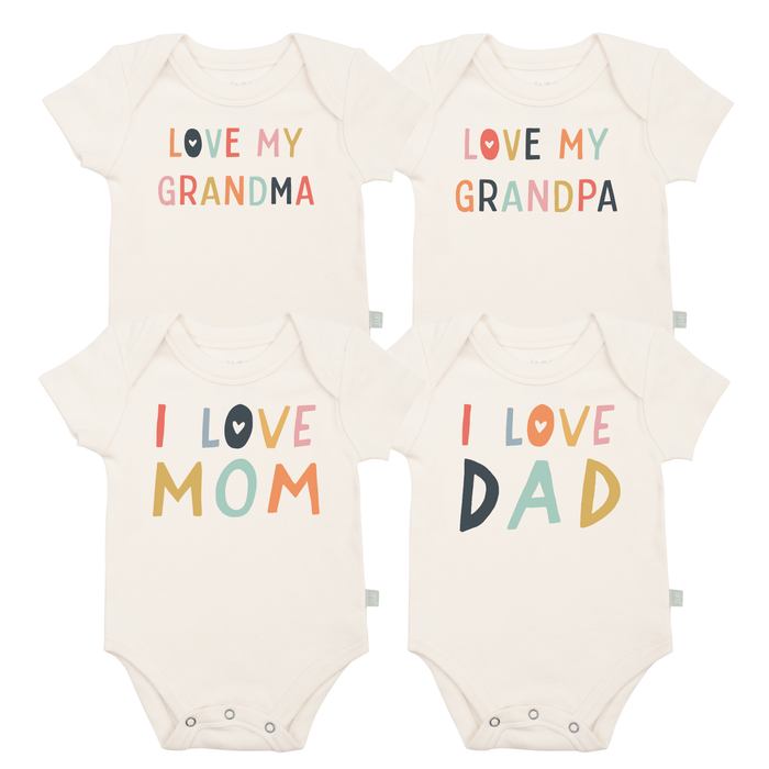 graphic bodysuit set | all in the family by Finn + Emma