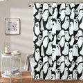 Royale Linens Double Brushed Microfber 1800 Thread Printed Shower Curtain by DailySale
