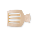 Almond Beige Medium Flat Square Hair Clip by TELETIES