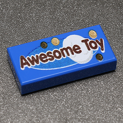 Awesome Toy 1x2 Tile by B3 Customs