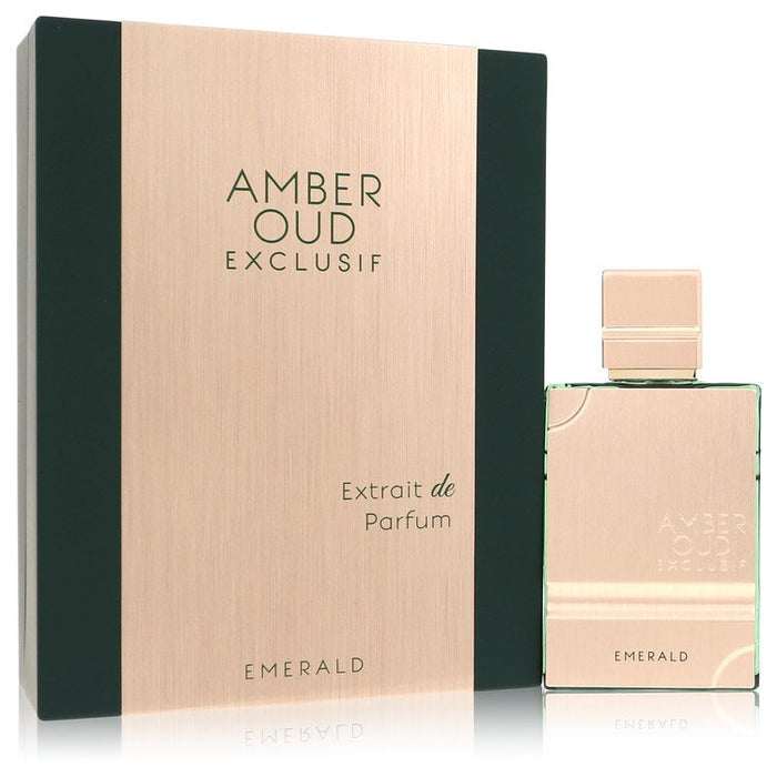 Amber Oud Exclusif Emerald by Al Haramain Eau De Parfum Spray (Unisex) 2 oz for Men by Avera Group