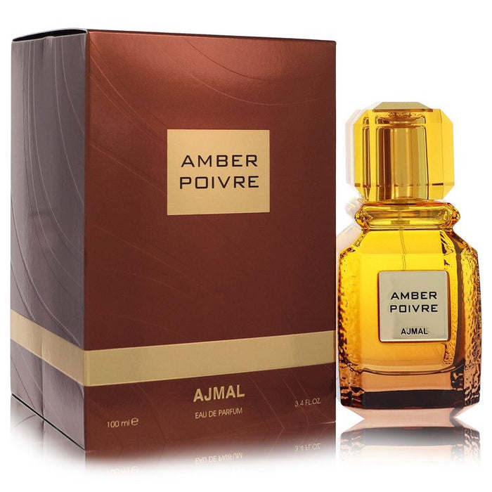 Amber Poivre by Ajmal Eau De Parfum Spray (Unisex) 3.4 oz for Men by Avera Group