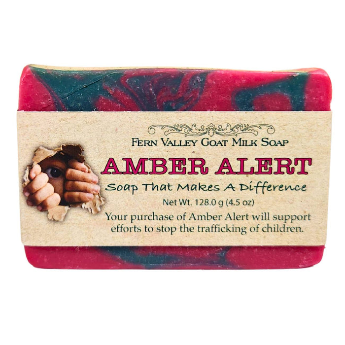 Natural Goat Milk Soap | Amber Alert | Soap That Makes A Difference by Fern Valley Soap