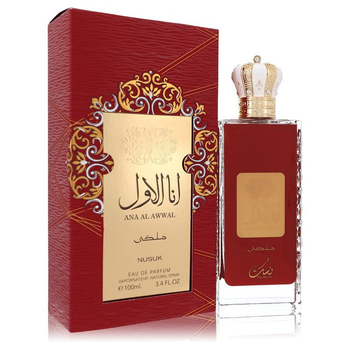 Ana Al Awwal Rouge by Nusuk Eau De Parfum Spray 3.4 oz for Women by Avera Group