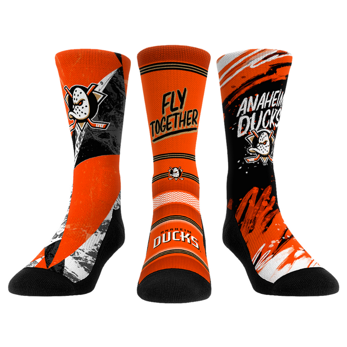 Anaheim Ducks - Power Play 3-Pack by Rock 'Em Socks