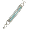 BCBGeneration Silver-Tone Crystal, Stone Mystical Eye Multi-Row Bracelet by Vanessa Jane