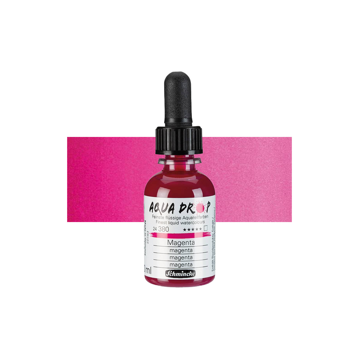 Schmincke Aqua Drop 30ml - Magenta by ShopSketchBox
