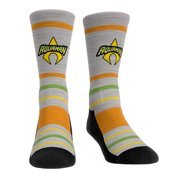Aquaman - Classic Stripes by Rock 'Em Socks
