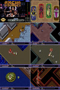 Arcus Odyssey Sega Genesis Mega Drive Video Game Cartridge 1991