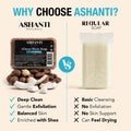 100% African Black Soap - Argan by AshantiNaturals